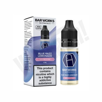 Bar Works Nic Salts - Blue Razz Lemonade